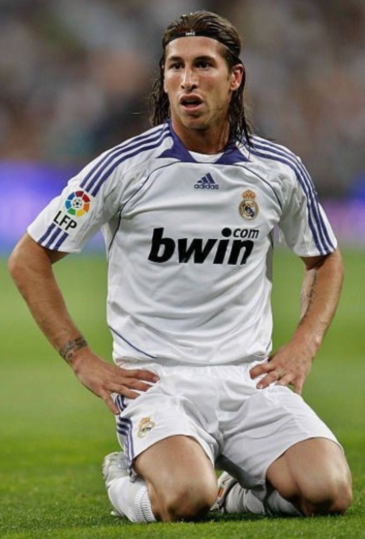 2007/08 - Real Madrid - Sergio Ramos #4 (M)