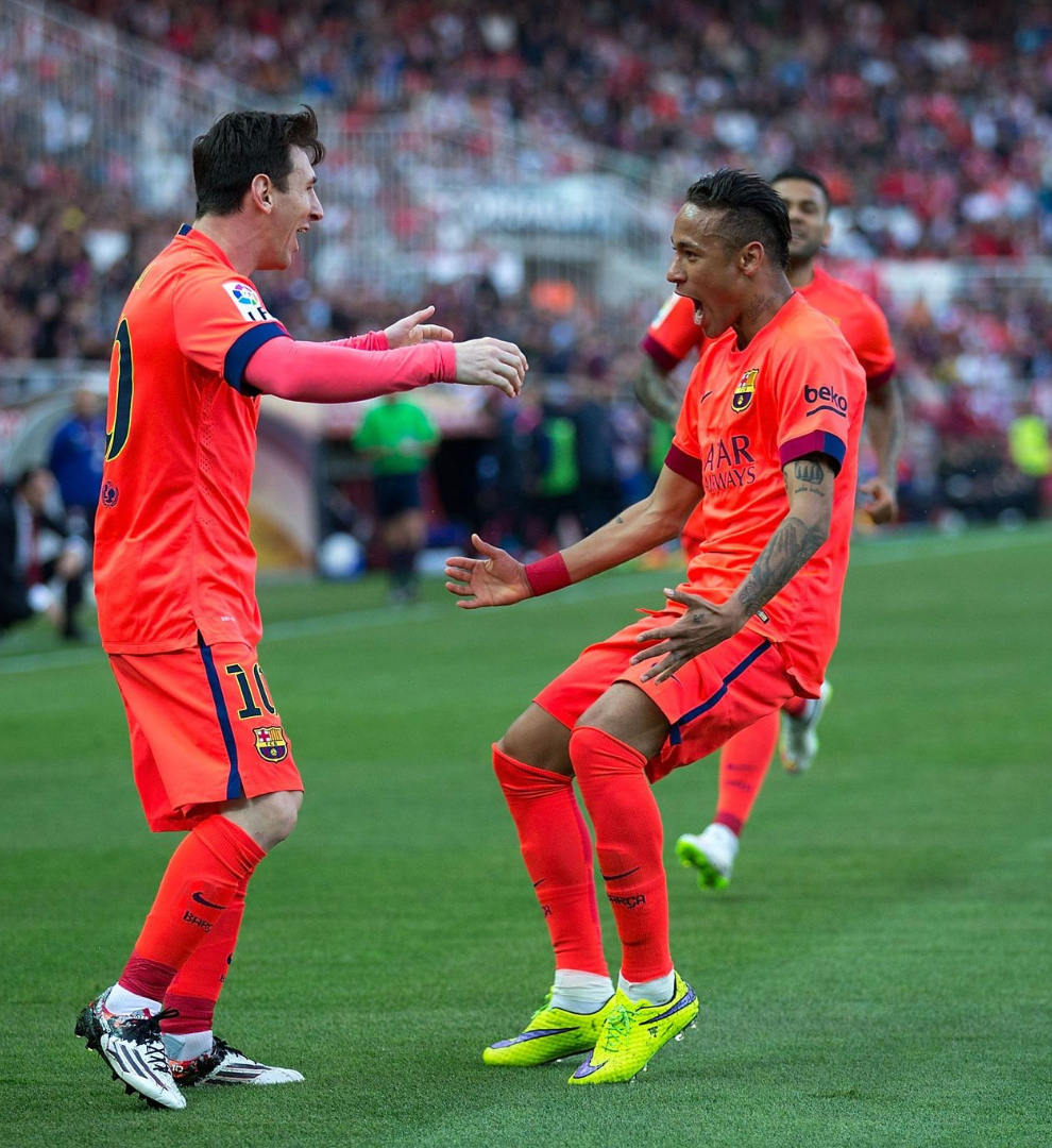 2014/15 - FC Barcelone - Neymar #11 (L)