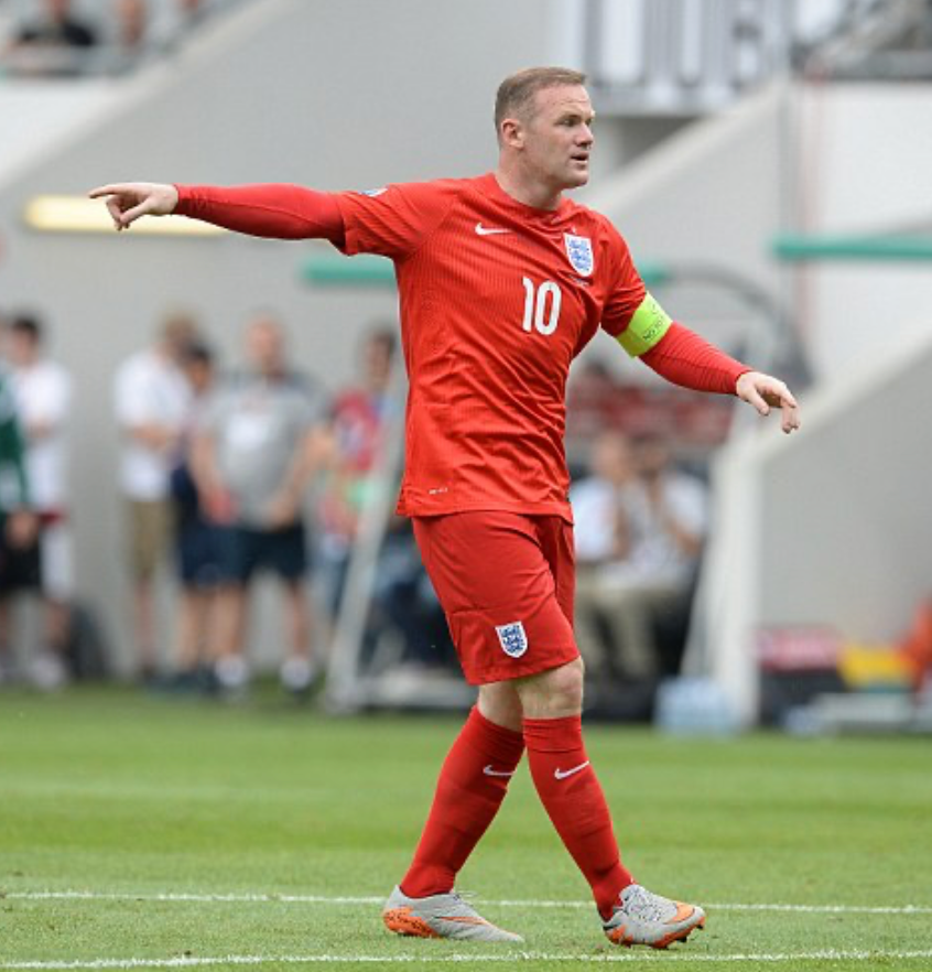2014/2015 - Angleterre - Rooney #10 (L)