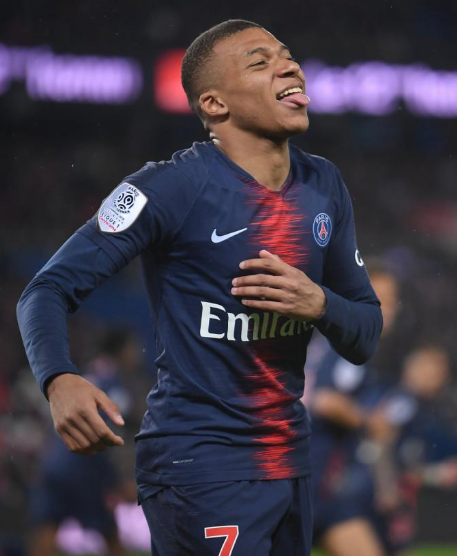 2018/2019 - Paris Saint-Germain - Mbappe #7 (S)