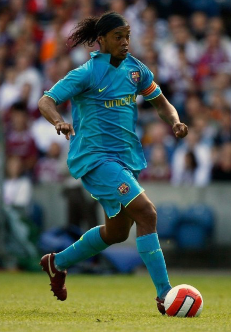 2007/2008 - FC Barcelone - Ronaldinho #10 (M)