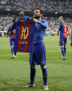 2016/2017 - FC Barcelone - Messi #10 (S)