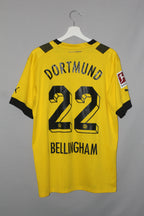 2022/23 - Borussia Dortmund - Bellingham #22 (L)