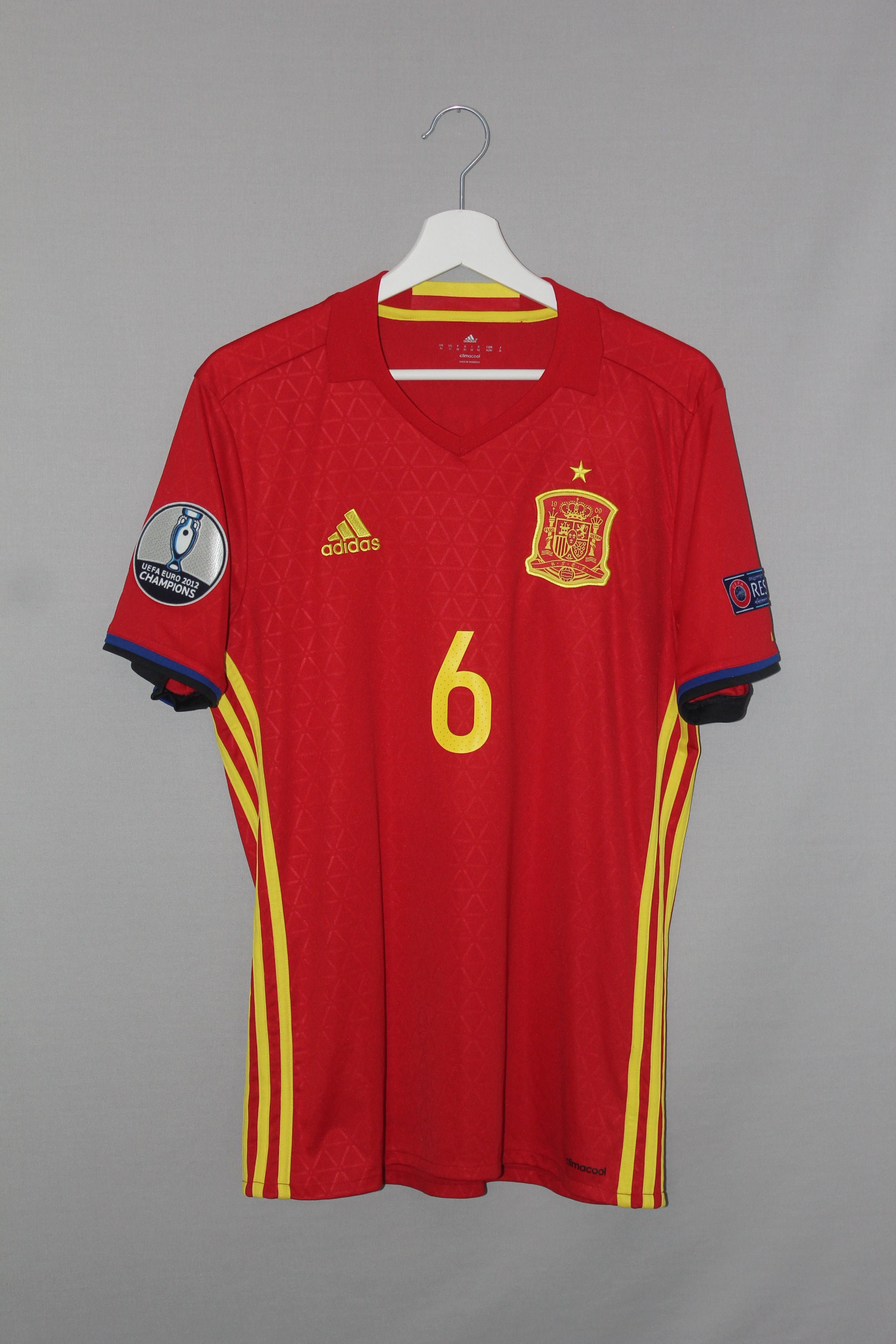 2015/2016 - Espagne - Iniesta #6 (M)