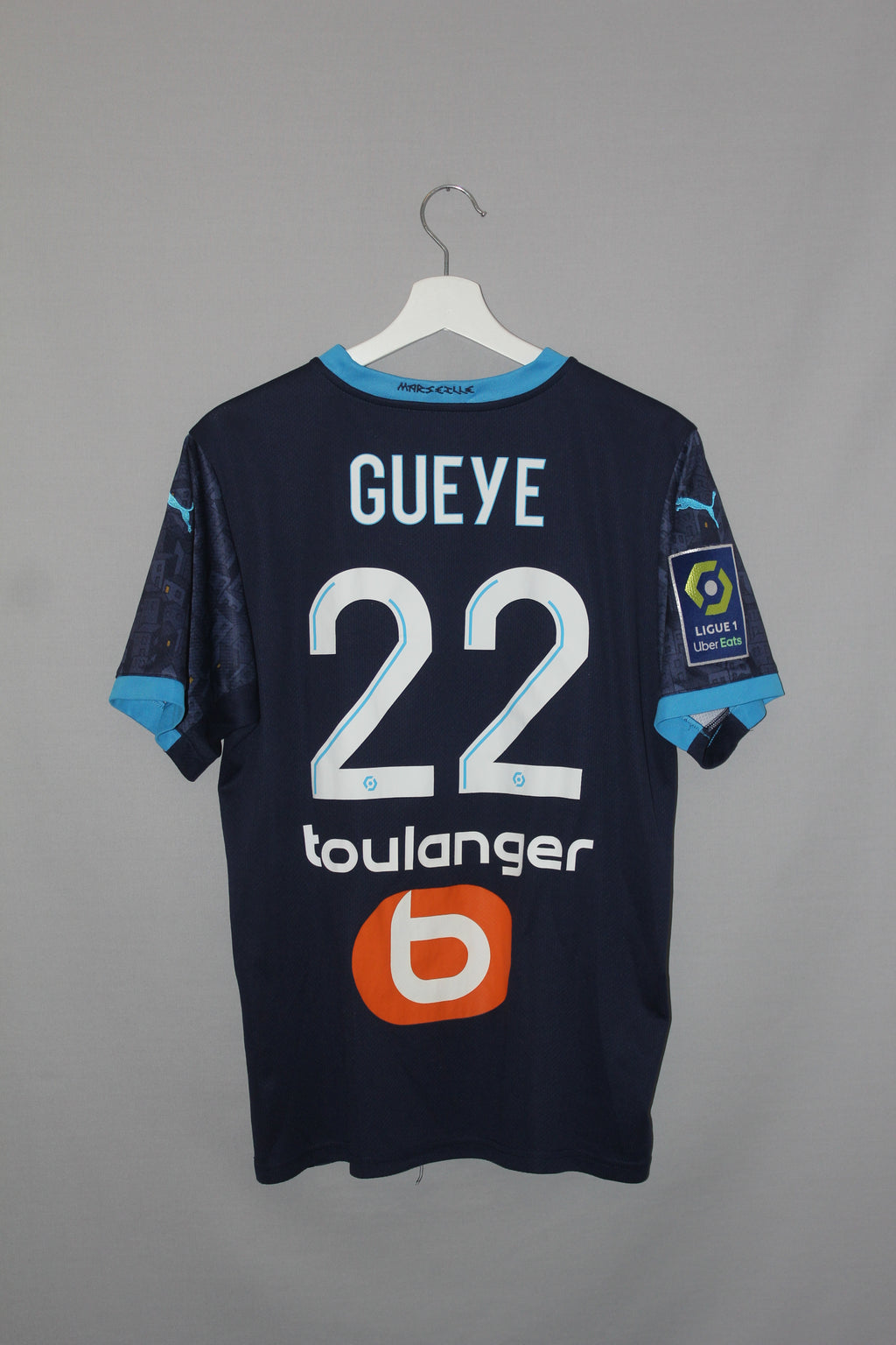 2020/2021 - Olympique de Marseille - Gueye #22 (M)