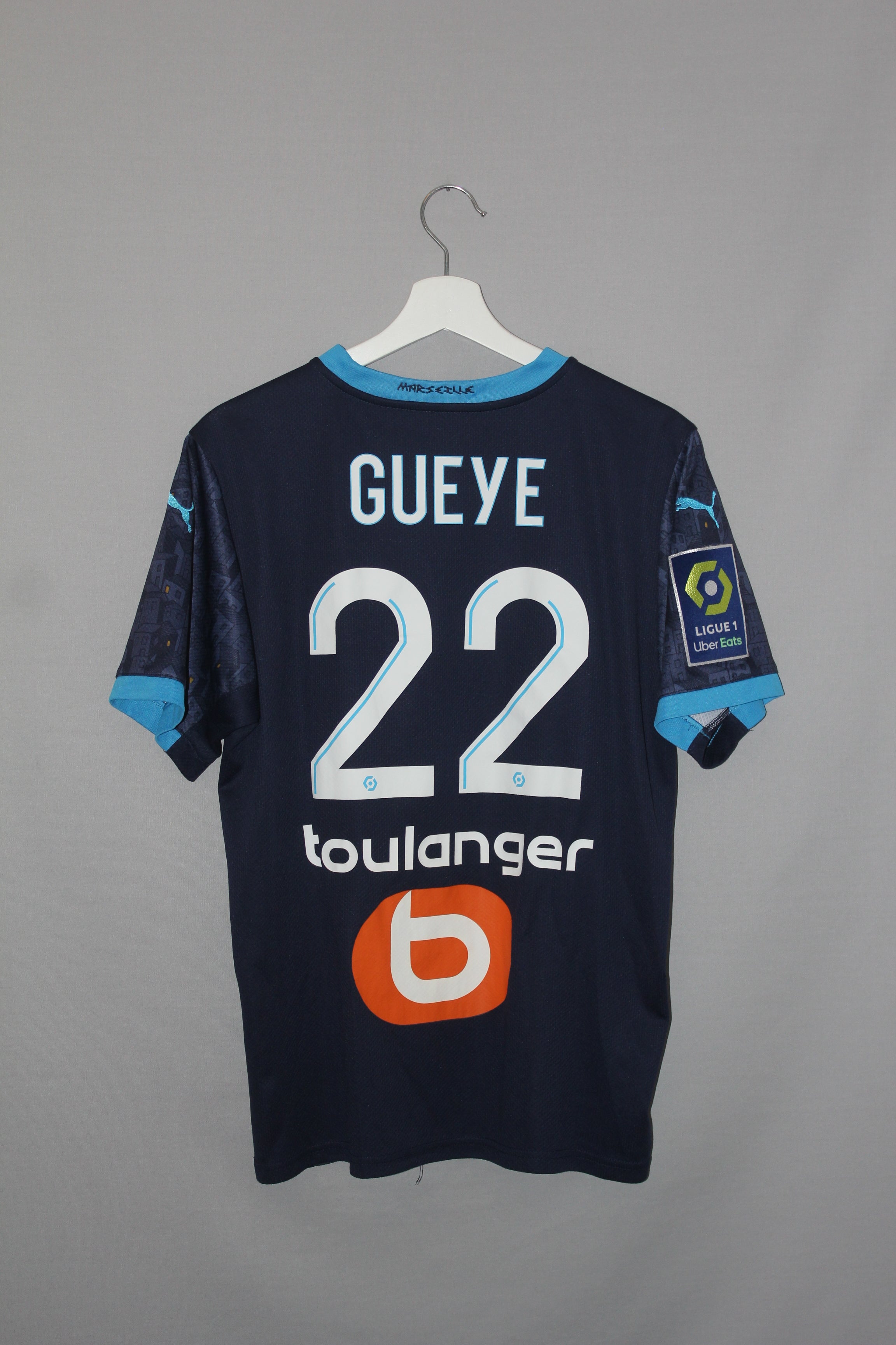 2020/2021 - Olympique de Marseille - Gueye #22 (M)