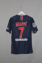 2018/2019 - Paris Saint-Germain - Mbappe #7 (S)