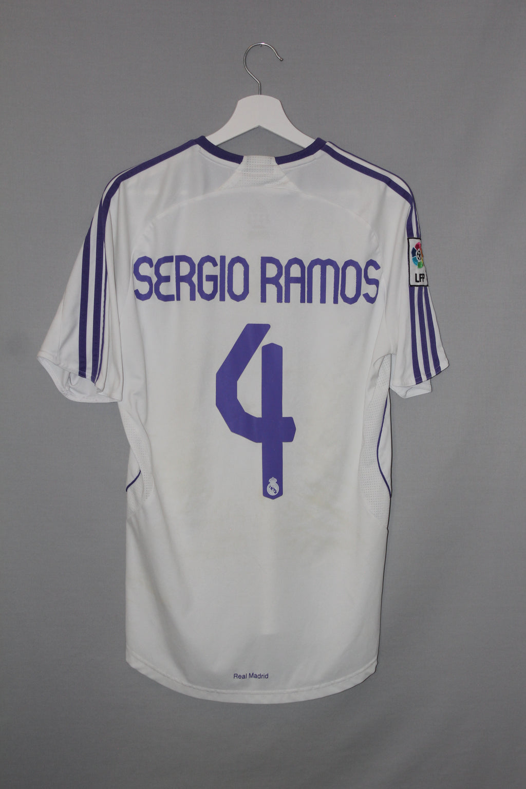 2007/08 - Real Madrid - Sergio Ramos #4 (M)