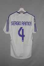 2007/08 - Real Madrid - Sergio Ramos #4 (M)